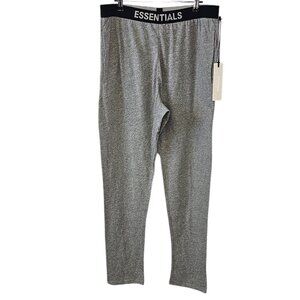 Essentials Fear of God Men's Lounge Pants - Gray, Casual Sleepwear, Size L